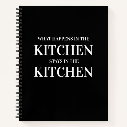 Ce qui se passe dans la cuisine | Livre de recette (Devant)