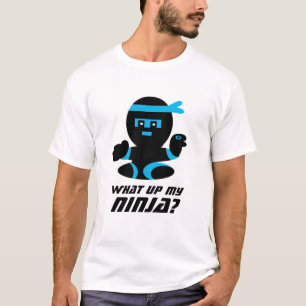 Ce qui vers le haut de mon T-shirt de ninja
