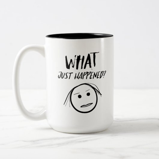 Ce qui vient d'arriver Mug (Gauche)