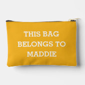 Ce sac appartient au nom Cosmétique Pouch (Verso)
