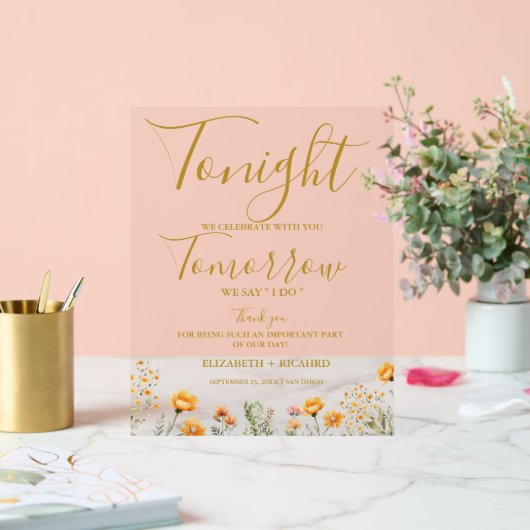 Ce soir, nous célébrons le dîner de répétition mar (Mariage)