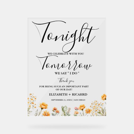 Ce soir, nous célébrons le dîner de répétition mar (Recto)