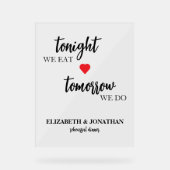 Ce Soir, Nous Mangeons, Demain, Nous Dînons De Rép (Recto)