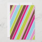 Ce sont des jumeaux ! Invitation baby shower (Dos)