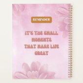 Ce sont les petits moments qui rendent la vie très (Dos)