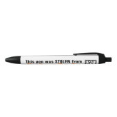 Ce stylo a été volé de (votre nom de la société) (Haut)