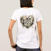 Ce t-shirt basique présente une coupe décontractée (Dos)