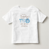 Ce T-shirt Citrouille 2e anniversaire Toddler (Devant)