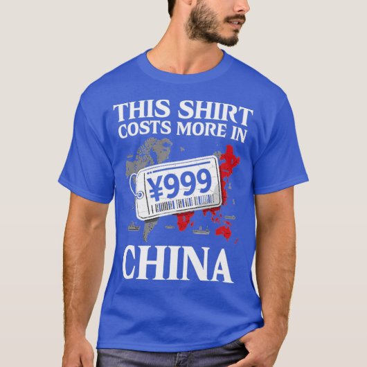 Ce T-Shirt Coûte Plus en Chine (Devant)