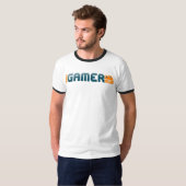 Ce T-shirt de sonnerie de hub de Gamer (Devant entier)