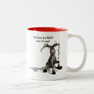 Ce Temps De L'Année Mug À Deux Tons