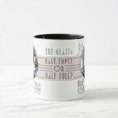 Ce verre est à moitié plein de la tasse de (Centre)