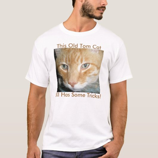 Ce vieux T-shirt de chat de Tom (Devant)