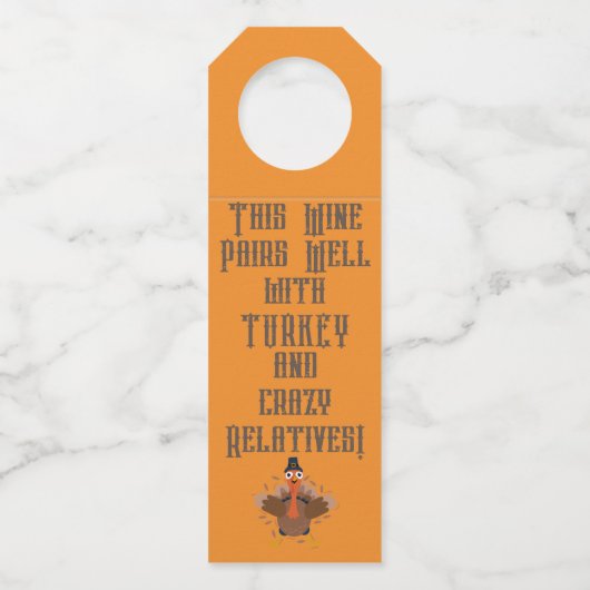 "Ce vin se marie bien..." Étiquettes pour bouteill (Devant)