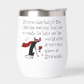 Ce Zinvincible Sentiment Drôle Citation De Vin Zin (Gauche)