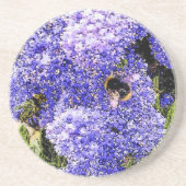 Ceanothus Flower Blossom Bee Zandsteen Onderzetter (Voorkant)