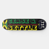CEASE AND SETTLE Planche de skateboard 8 1/4" (Horz)