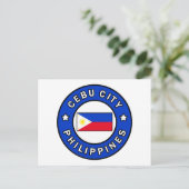 Cebu City Filippijnen Briefkaart (Staand voorkant)
