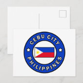 Cebu City Filippijnen Briefkaart (Voorkant / Achterkant)