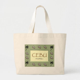 CEBU Filipijnen Jumbo Canvas tas