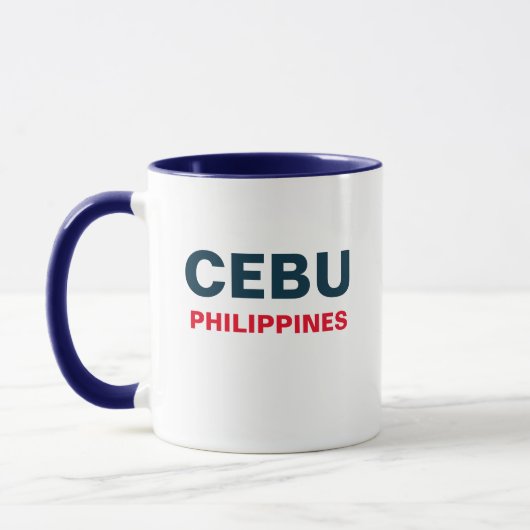 Cebu Filippijnen Koffie Mok (Links)