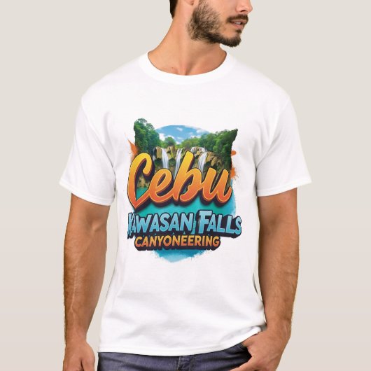 CEBU KAWASAN FALLS CANYONEERING T-SHIRT (Voorkant)