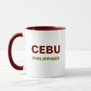 Cebu Philippines Café Mug