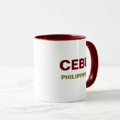 Cebu Philippines Café Mug (Devant droit)
