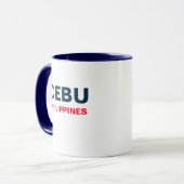 Cebu Philippines Café Mug (Devant gauche)
