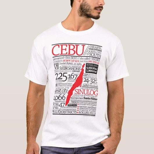 CEBU-shirt T-shirt (Voorkant)