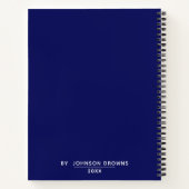 Ceci est mon cahier de notes de travail fantaisie (Dos)