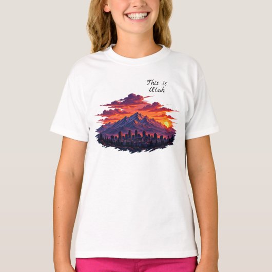 Ceci est un T-Shirt Utah (Devant)