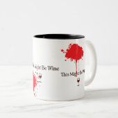 Ceci pourrait être du vin – Mug à café vintage amu (Devant droit)