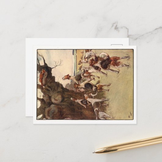 Cecil Aldin Briefkaarten (Voorkant / Achterkant in situ)