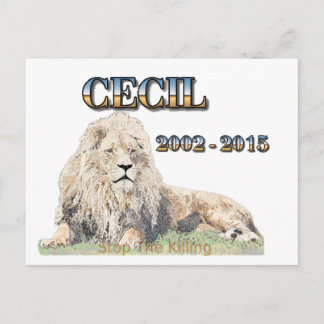 Cecil de Lion Briefkaart