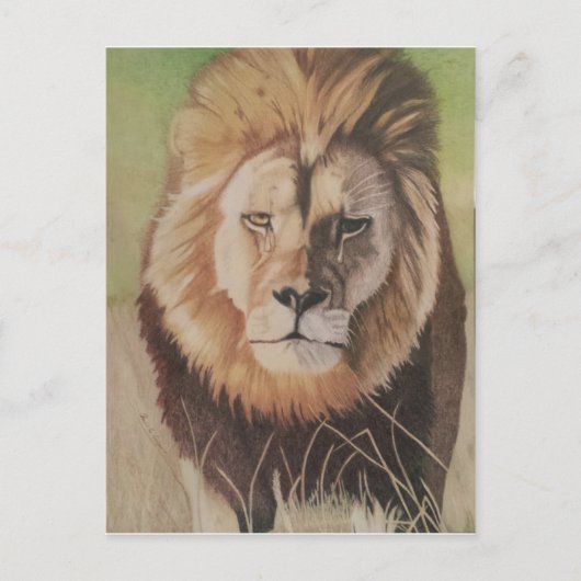 Cecil de Lion Briefkaart (Voorkant)