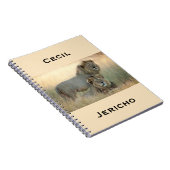 Cecil en Jericho Brother Lions uit Afrika Notitieboek (Rechterzijde)