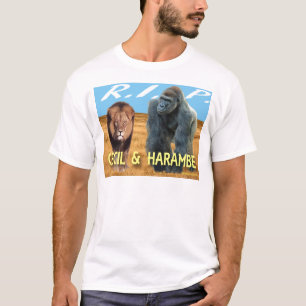 Cecil et T-shirt de Harambe