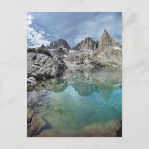 Cecile Lake / Minarets - Ansel Adams Wilderness Briefkaart