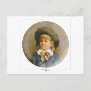 Cecilia Beaux #10 - Carte postale d'art fin