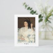 Cecilia Beaux #4 - Carte postale d'art fin (Debout devant)