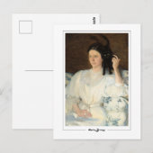 Cecilia Beaux #4 - Carte postale d'art fin (Devant / Derrière)
