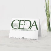 CEDA - Carte de coucher du soleil de l'Idaho. - (Dos)