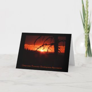 CEDA - Carte de coucher du soleil de l'Idaho. -