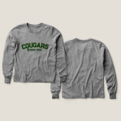cedar creek cougars (Motif recto et verso)