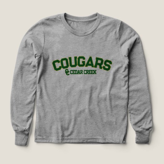 cedar creek cougars (Motif recto)