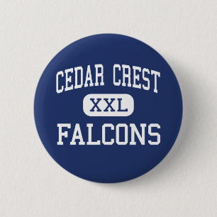 Cedar Crest - Falcons - Hoogland - Libanon Ronde Button 5,7 Cm