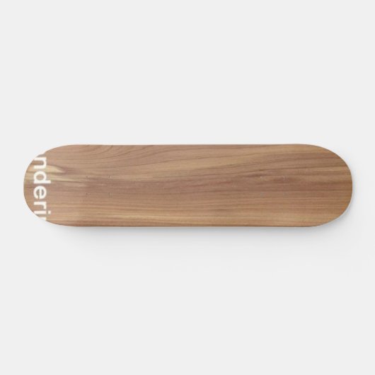 Cedar Grain Skateboard (Horizontaal)