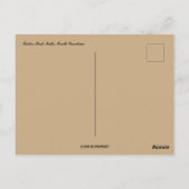 Cedar Herfsten Park, South Carolina Briefkaart (Achterkant)