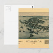 Cedar Key Briefkaart (Voorkant / Achterkant)